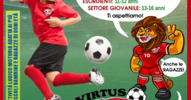 Parte Scuola Calcio ASD Virtus Sammarco: per ragazzi e ragazze