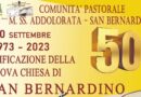San Marco in Lamis, sabato 30 settembre il 50° Anniversario dell’Edificazione della Nuova Chiesa di San Bernardino