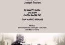 San Marco in Lamis: una panchina per Joseph Tusiani
