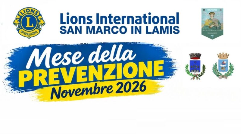 Salute e prevenzione, le iniziative gratuite del LIONS CLUB San Marco in Lamis
